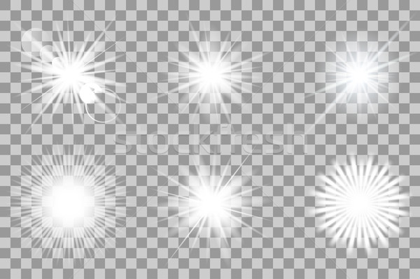 Collection of vector lights effect. Stock photo © ExpressVectors