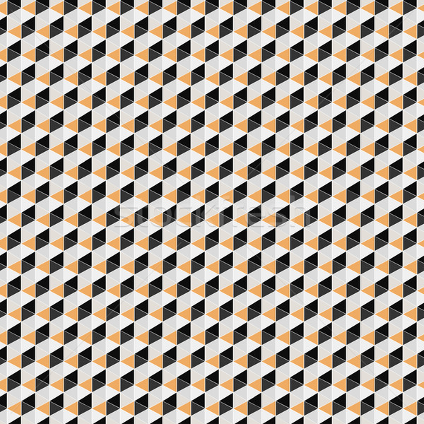 Mozaiki wektora geometryczny wzór Zdjęcia stock © ExpressVectors