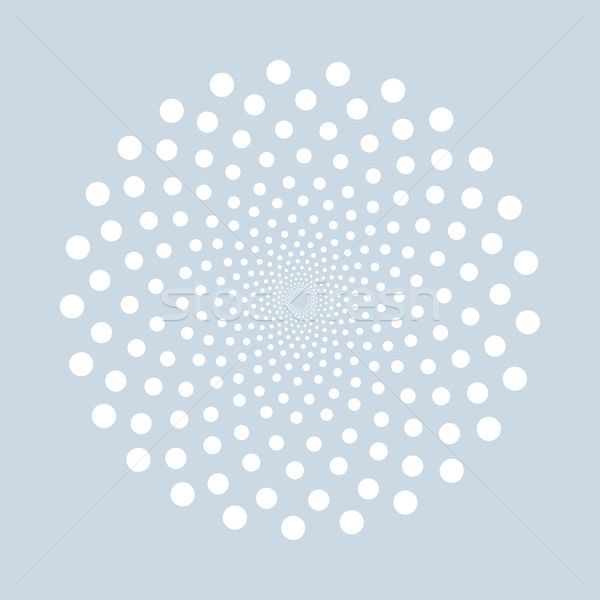 Abstract dotted shape.Vector design element Stock photo © ExpressVectors