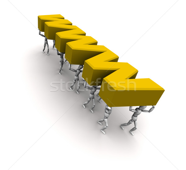 команда люди WWW желтый угол Сток-фото © eyeidea