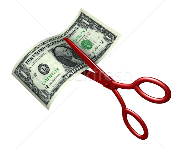 Stock photo: Cutting Costs