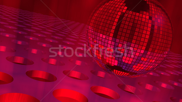 Сток-фото: большой · Disco · Ball · 3d · иллюстрации