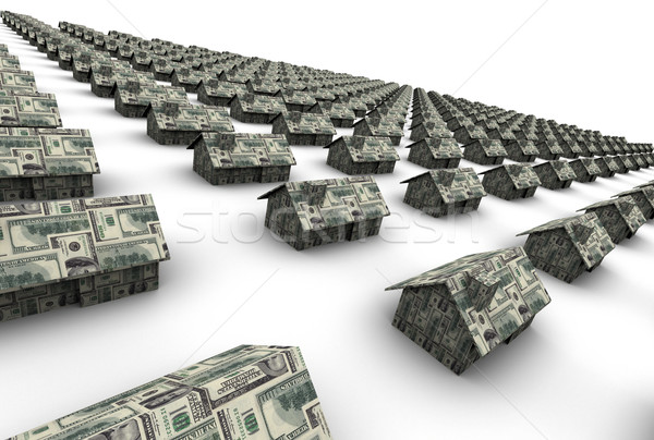 Houses Made of Money Stock photo © eyeidea