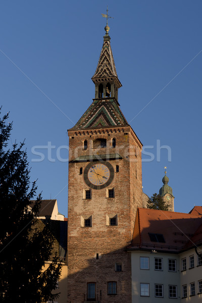Stock photo: Medieval Gate in Landsberg am Lech