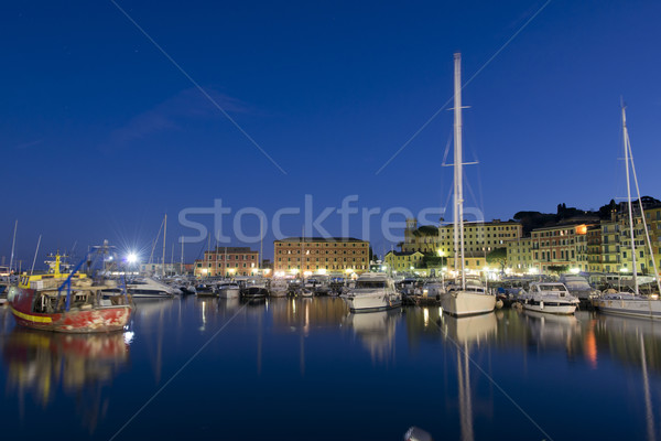 The harbour of Santa Margherita Stock photo © faabi