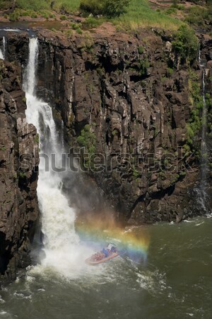 great adventure at the iguazu falls Stock photo © faabi