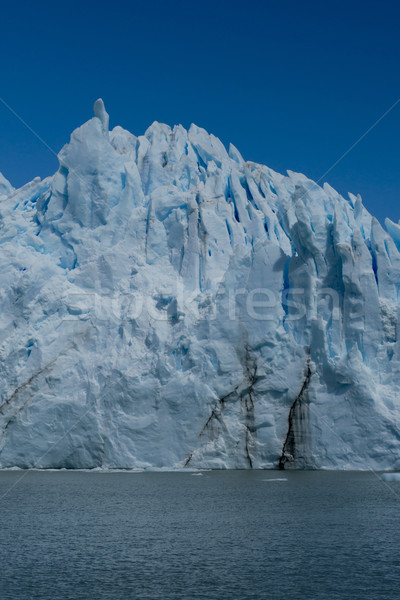 Gletscher Ansicht ein Park See Stock foto © faabi