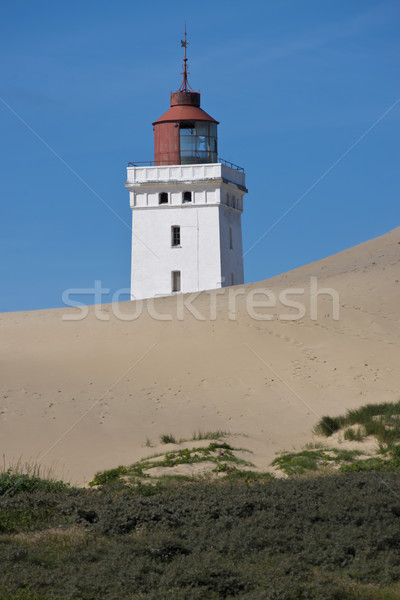 Lighthouse on a Sand Dune Stock photo © faabi