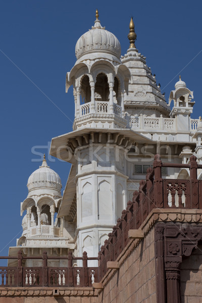 мавзолей здании белый мрамор индийской древних Сток-фото © faabi