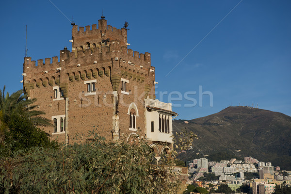 House near Boccadasse, Genoa. Stock photo © faabi