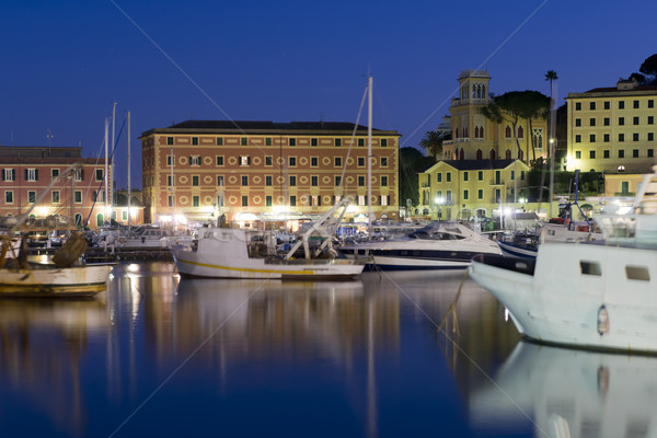 The harbour of Santa Margherita Stock photo © faabi