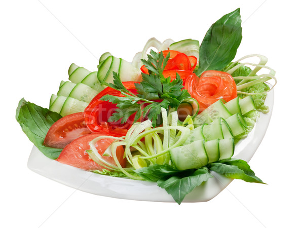野菜 アレンジメント イタリア語 食品 朝食 サラダ ストックフォト © fanfo