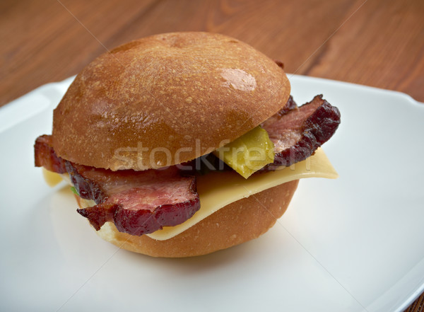 american sandwich Stock photo © fanfo