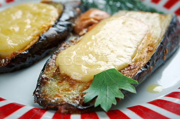 Foto d'archivio: Formaggio · pomodoro · salsa · italiana · piatto