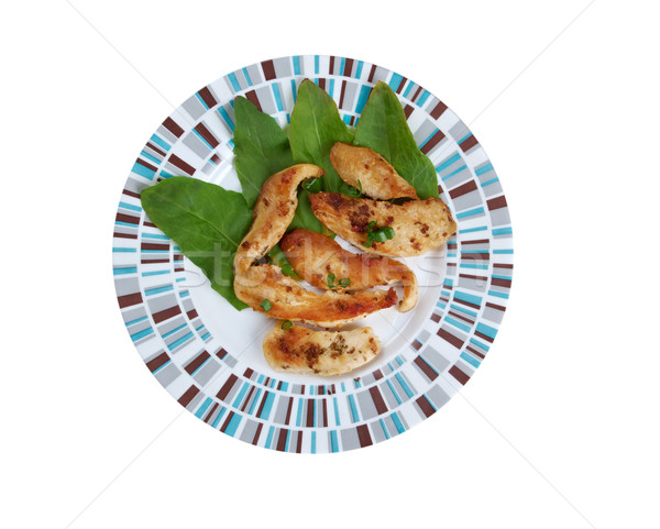 жареная курица кухня Ингредиенты бальзамического уксуса гвоздика чеснока Сток-фото © fanfo