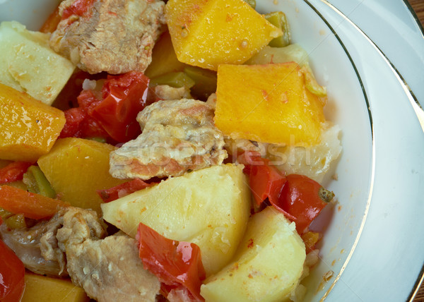 Andalusian Gypsy Stew Stock photo © fanfo