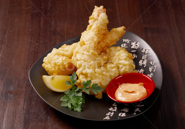 prawn Ebi tempura bowi Stock photo © fanfo