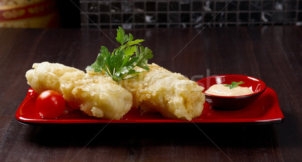 Rouler restaurant déjeuner chinois Photo stock © fanfo