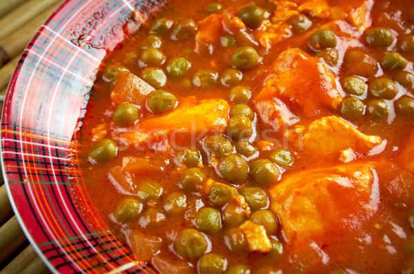 Mattar paneer Stock photo © fanfo