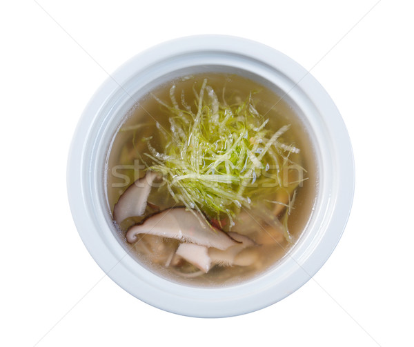 chinese seafood noodle soup Stock photo © fanfo