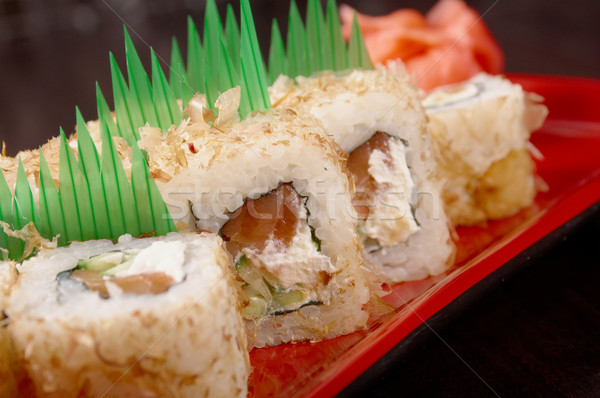 Stok fotoğraf: Japon · sushi · geleneksel · japon · gıda · füme · balık