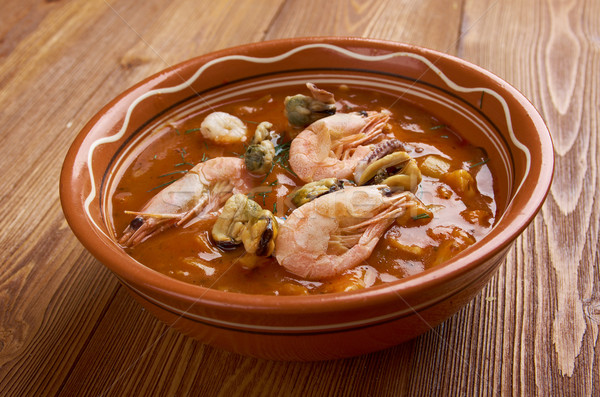 Cioppino is a fish stew  Stock photo © fanfo