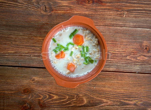Graubunden Barley Soup Stock photo © fanfo