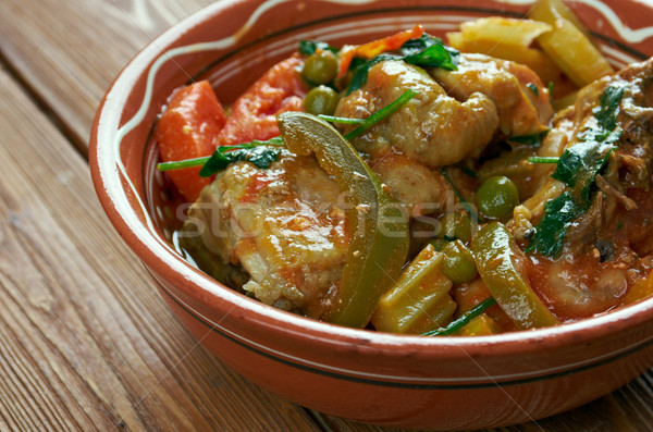 Afritada Manok Stock photo © fanfo