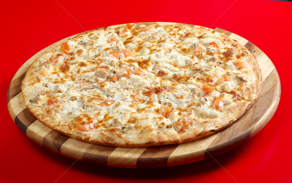 Zdjęcia stock: Pizza · ryb · włoski · kuchnia · studio · jaj