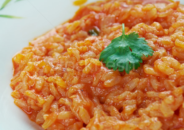 Tomate risotto italiano pasta frescos Foto stock © fanfo