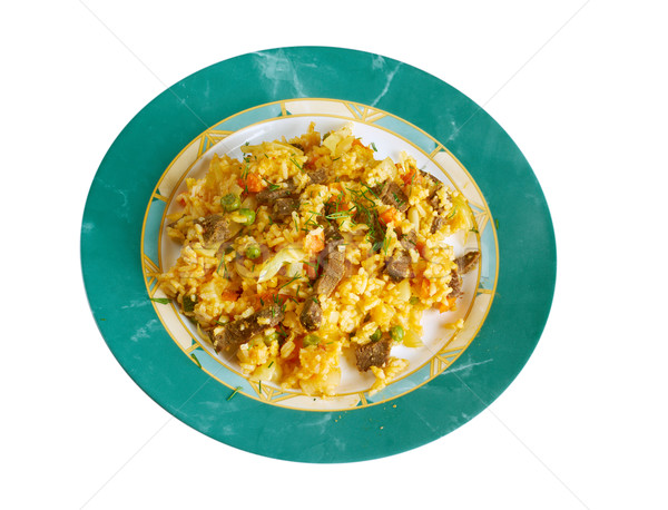 arroz chino colombiana Stock photo © fanfo