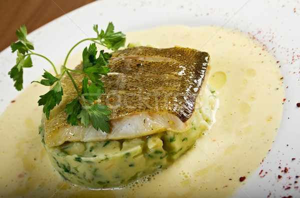 Fried fish fillet with Stock photo © fanfo