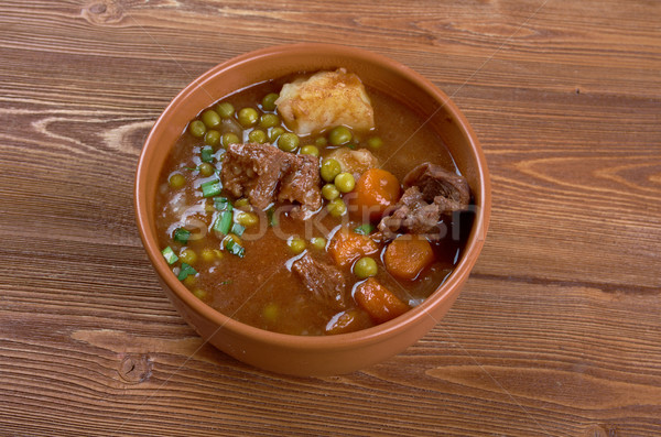 beef fricassee Stock photo © fanfo