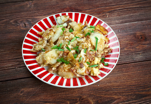 Curried Hash Brown Scramble Stock photo © fanfo