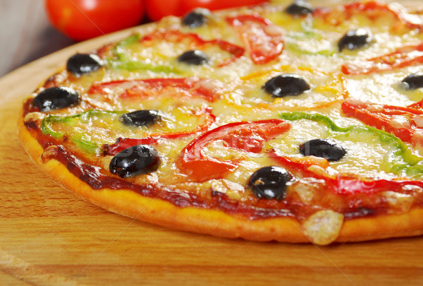 home pizza m paprika  Stock photo © fanfo