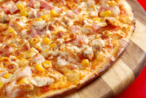 Pizza język włoski kuchnia studio restauracji Zdjęcia stock © fanfo