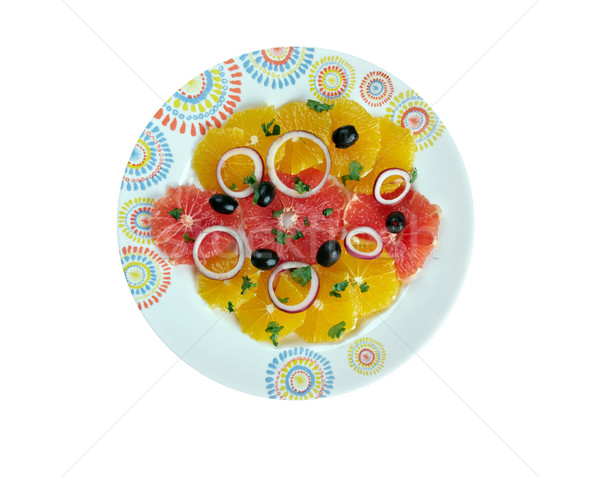 Sicilian orange salad Stock photo © fanfo