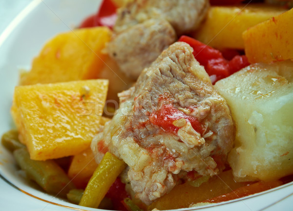 Andalusian Gypsy Stew Stock photo © fanfo