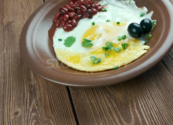 traditional Spanish breakfast Stock photo © fanfo
