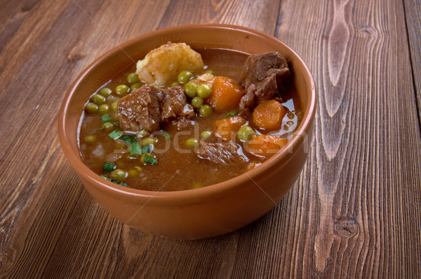 beef fricassee Stock photo © fanfo