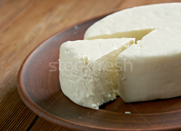 Brânză nord caucaz alte lapte desert Imagine de stoc © fanfo