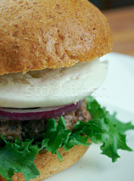 Ultimate Greek Burgers Stock photo © fanfo