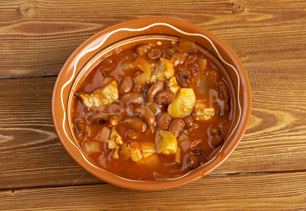 Frijoles Charros Stock photo © fanfo