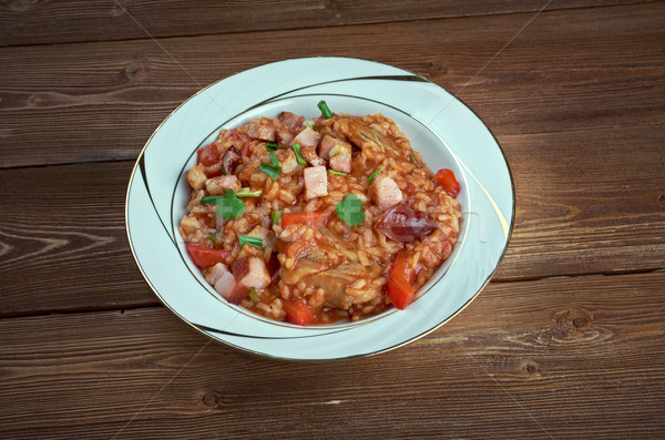 Stock photo: Charleston red rice 