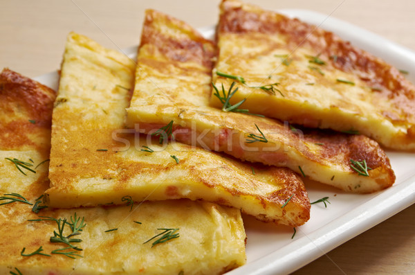 Cheese pie Stock photo © fanfo