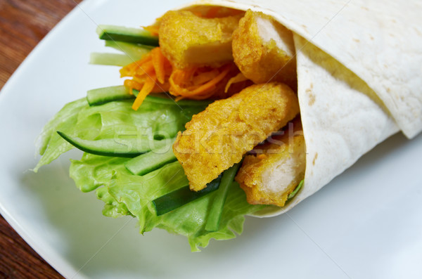 Breakfast burritos  Stock photo © fanfo