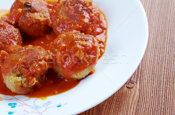 Boulettes de poisson Stock photo © fanfo