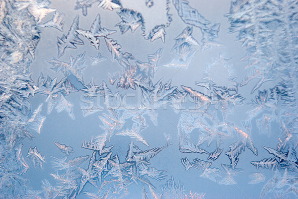 Glaciale dessins verre glace modèles fenêtre [[stock_photo]] © fanfo