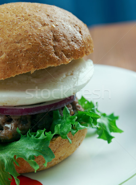 Ultimate Greek Burgers Stock photo © fanfo