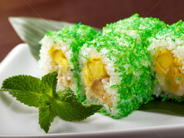 Stok fotoğraf: Japon · sushi · geleneksel · japon · gıda · füme · balık